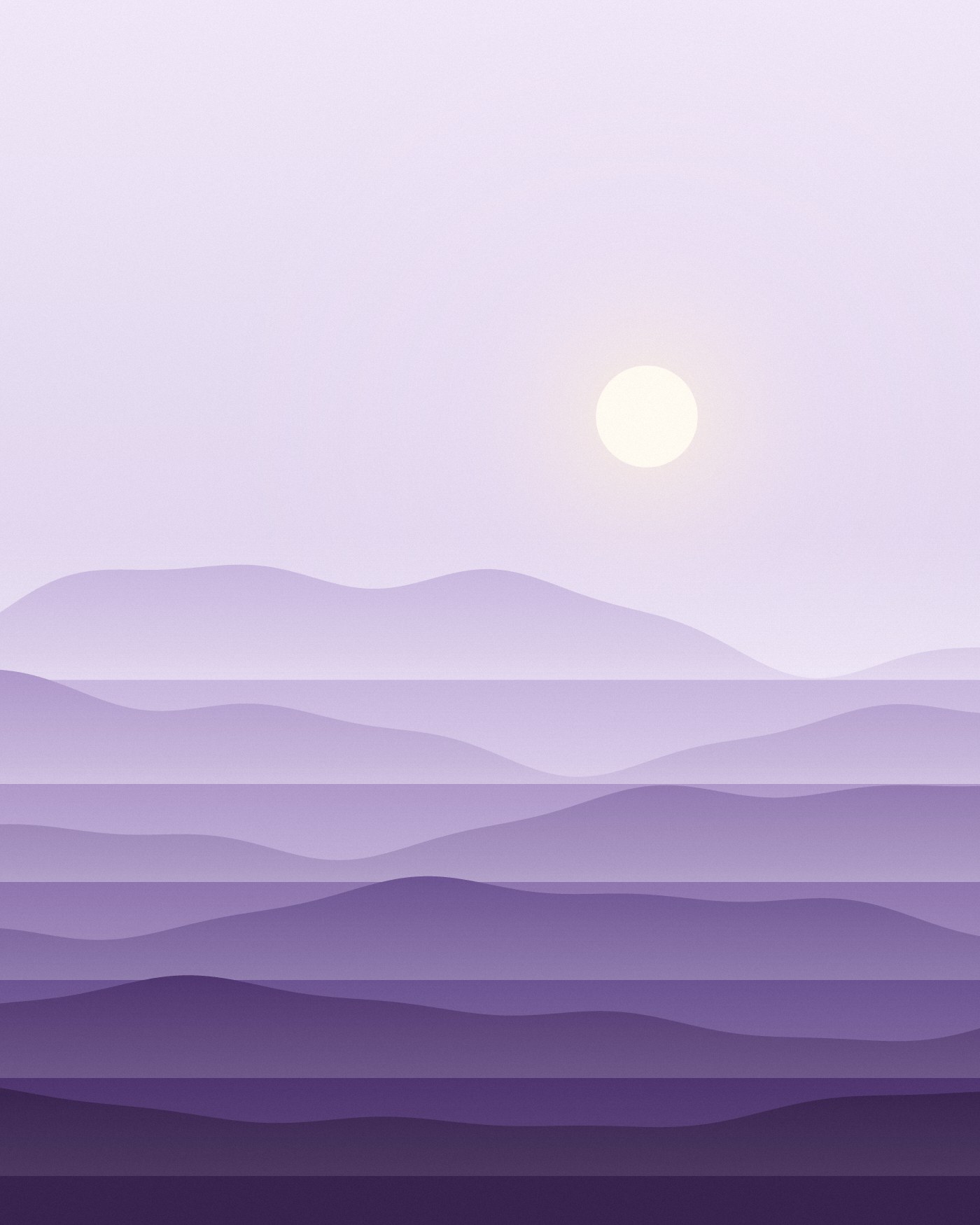 Layered hills fading into morning haze — placeholder for a new portrait